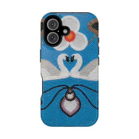 Elegant Swan Design Magnetic Tough Cases – Perfect for Nature Lovers