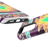 Geo Floral Magnetic Impact Phone Case