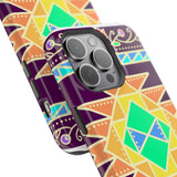 Geo Floral Magnetic Impact Phone Case