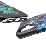 Floral Heart Magnetic Tough Case - Vibrant Design for Protection & Style