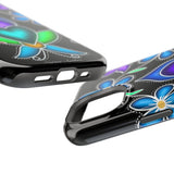 Floral Heart Magnetic Tough Case - Vibrant Design for Protection & Style