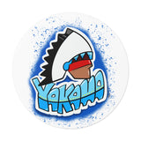 Yakama Graffiti Round Vinyl Stickers
