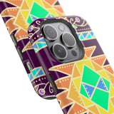 Geo Floral Magnetic Impact Phone Case