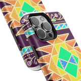 Geo Floral Magnetic Impact Phone Case