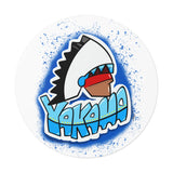Yakama Graffiti Round Vinyl Stickers