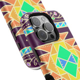 Geo Floral Magnetic Impact Phone Case
