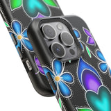 Floral Heart Magnetic Tough Case - Vibrant Design for Protection & Style