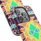 Geo Floral Magnetic Impact Phone Case