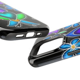 Floral Heart Magnetic Tough Case - Vibrant Design for Protection & Style