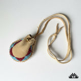 Old Style Beaded Medicine Pouch