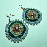 Beaded Dot Earrings