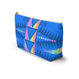 Blue and Pastel Accessory bag