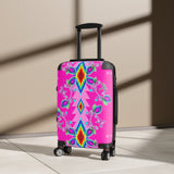 Pink Floral Suitcases