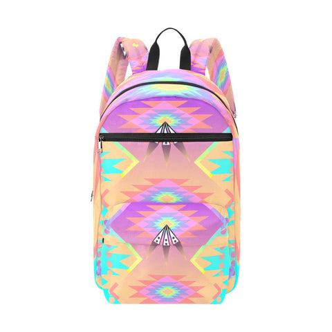 Feathers and Pastels backpack