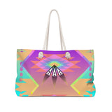 Feathers and Pastels Beach Bag