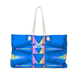 Blue and Pastel Beach Bag