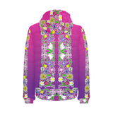 Candy PNW Floral Puffy Coat