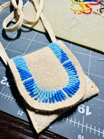 Beaded Medicine pouch